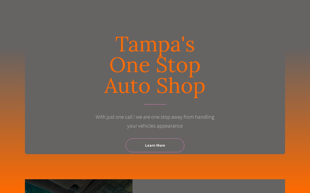 Tampa's One Stop Auto Shop